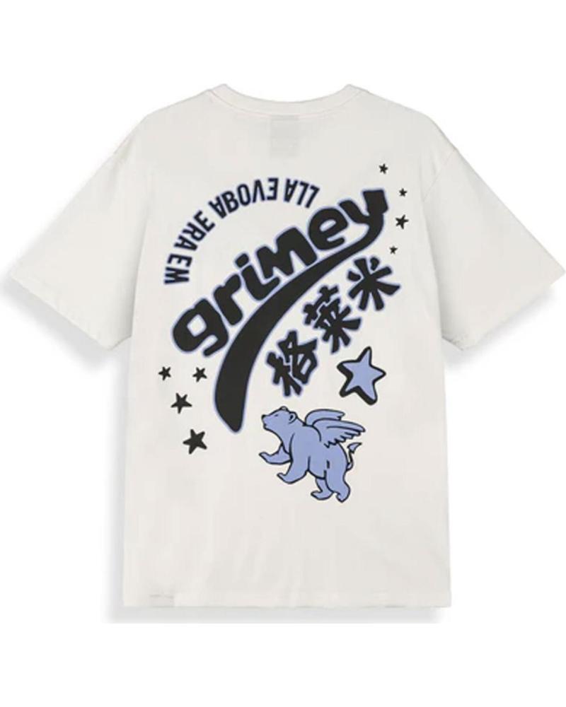 GRIMEY CAMISETA GRIMEY UNISEX BLANCA CON ESTAMPADO GRÁFICO BLANCO