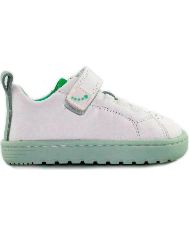 BLANDITOS ZAPATILLAS BLANDITOS BAREFOOT PARA NIÑOS, MODELO AZORES, COLOR VERDE VERDE