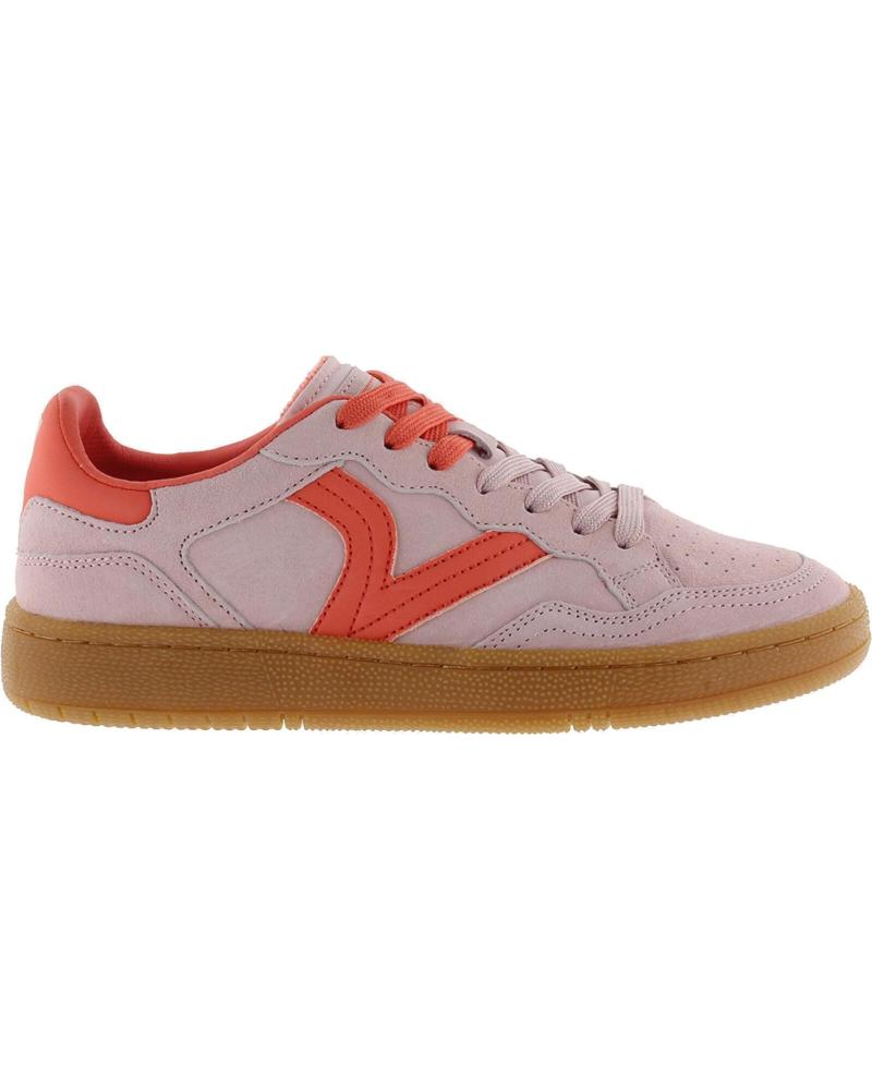 VICTORIA ZAPATILLAS VICTORIA SMASH SUEDE MATE MUJER ROSA ROSA