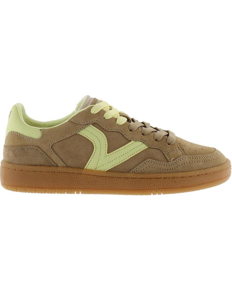 VICTORIA VICTORIA SMASH SUEDE MATE ZAPATILLAS DEPORTIVAS MUJER BEIGE BEIGE