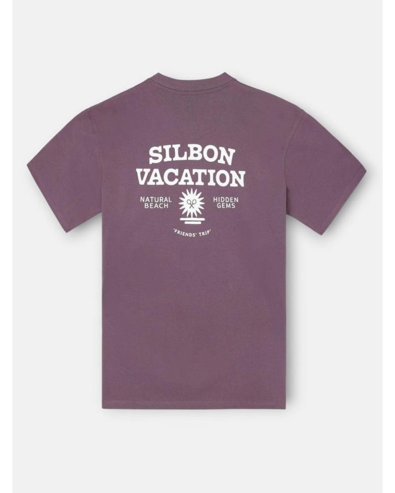 SILBON CAMISETA SILBON S261030410290 MORADA MORADO