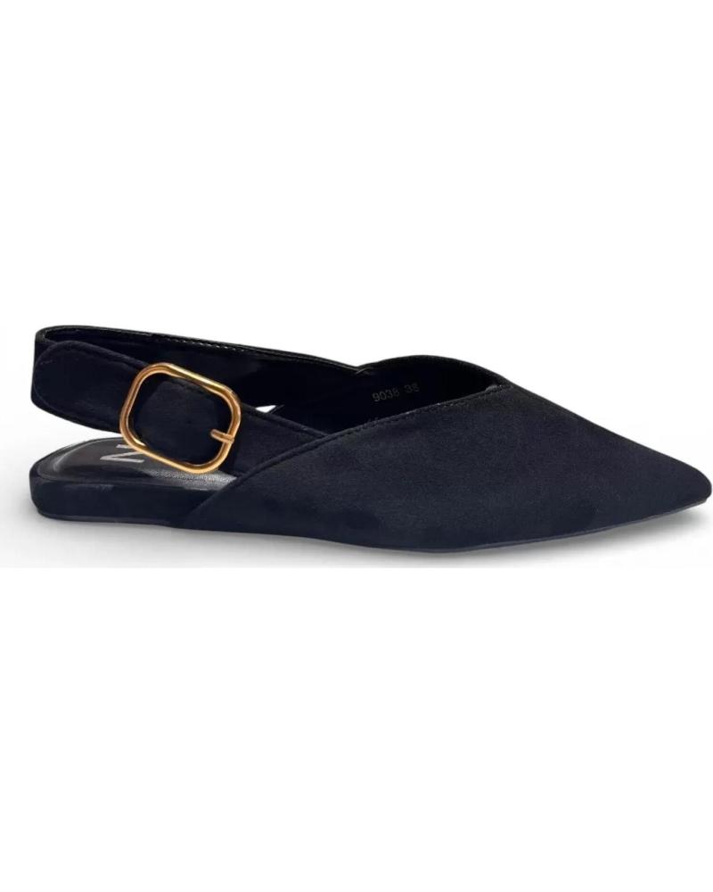 TIMBOS TIMBOS SANDALIA MULE PLANA MUJER NEGRO NEGRO