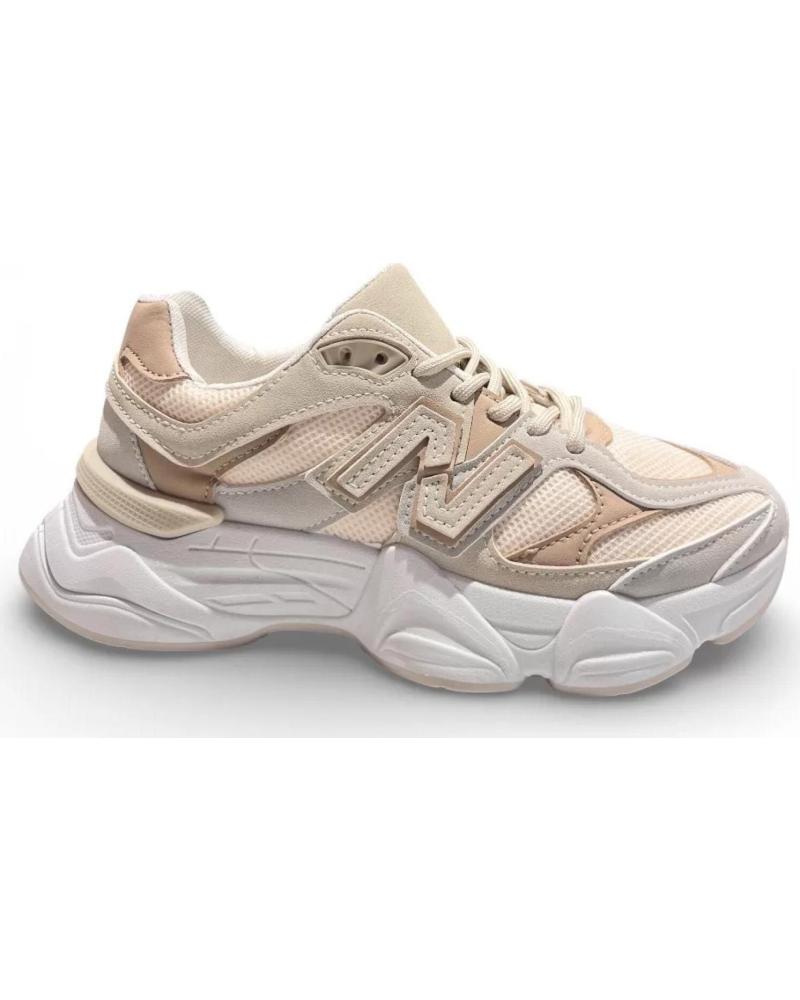 TIMBOS ZAPATILLAS DEPORTIVAS MUJER BEIGE BEIGE