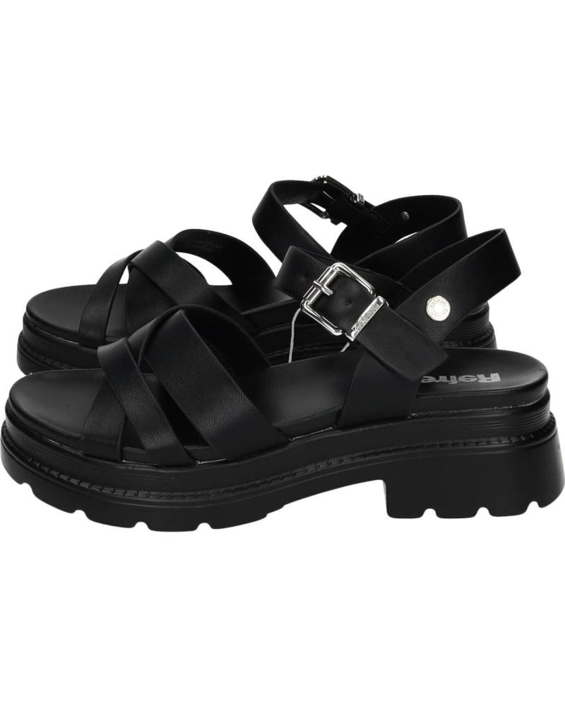 REFRESH SANDALIAS DE PLATAFORMA REFRESH 175158 NEGRO