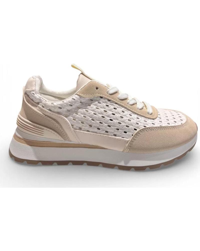 TIMBOS ZAPATILLAS DEPORTIVAS DE MUJER BEIGE BEIGE