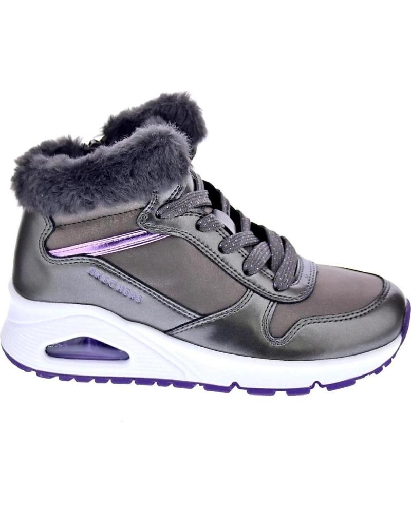 SKECHERS ZAPATILLAS SKECHERS UNO PARA MUJER PLATA