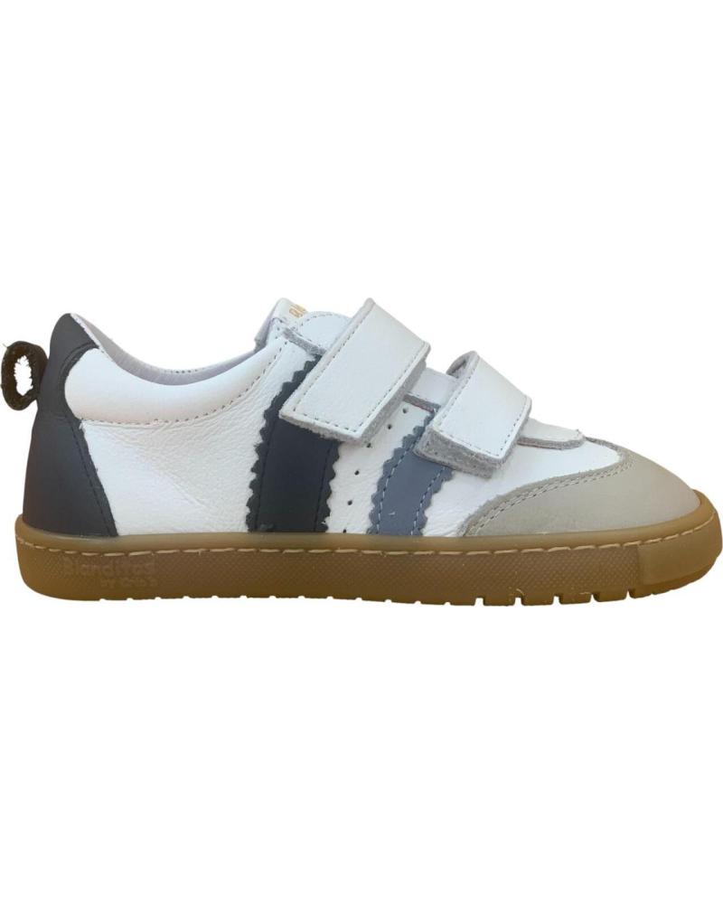 CRIOS ZAPATILLAS DEPORTIVAS BLANCAS CON VELCRO PARA NIÑO BLANCO
