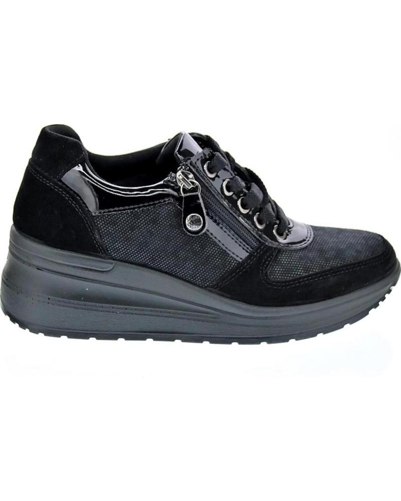 IMAC ZAPATILLAS BAJAS IMAC PARA MUJER, MODELO 457660 NEGRO
