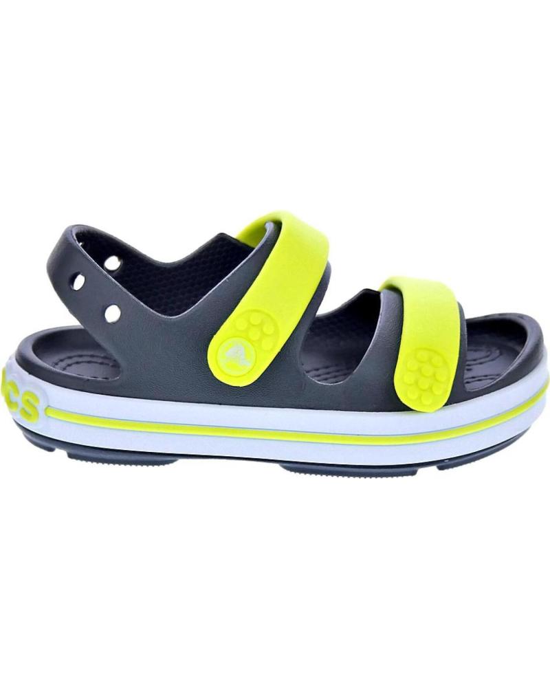 CROCS SANDALIAS CROCS CROCBAND CRUISER PARA NIÑO GRIS