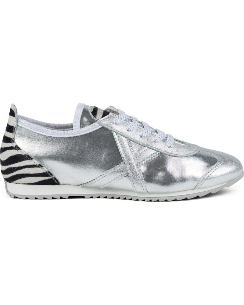 MUNICH ZAPATILLAS MUNICH OSAKA 8400590 SILVER CON DETALLE ANIMAL PRINT SILVER