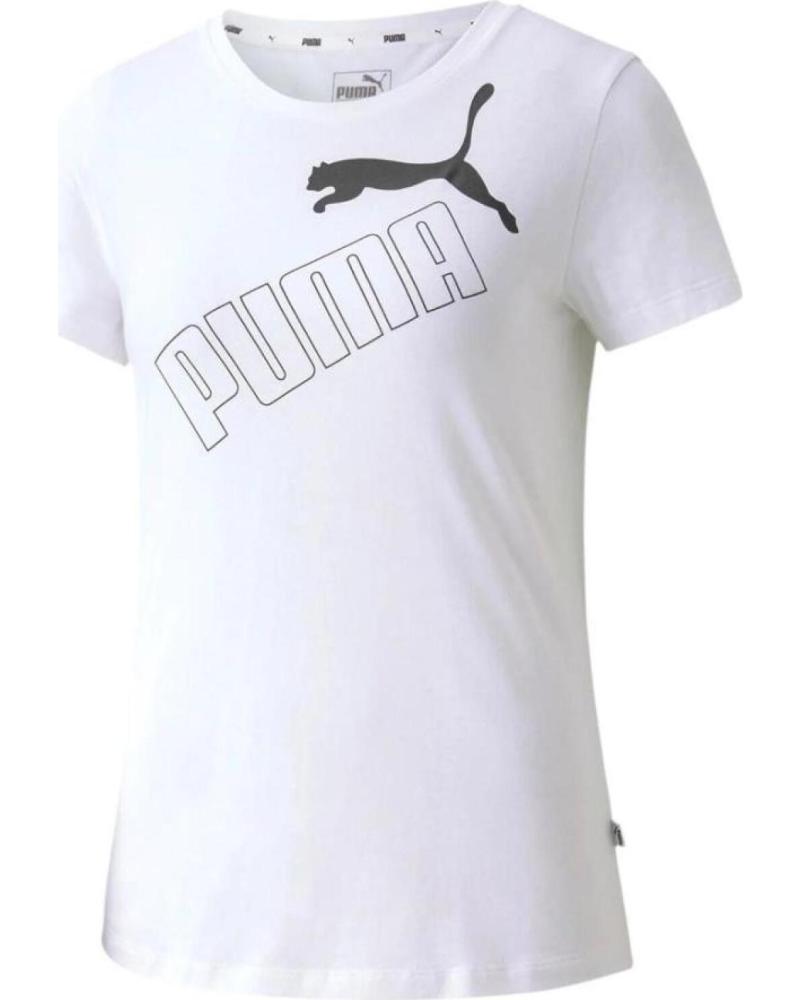 PUMA CAMISETA PUMA AMPLIFIED MUJER BLANCA