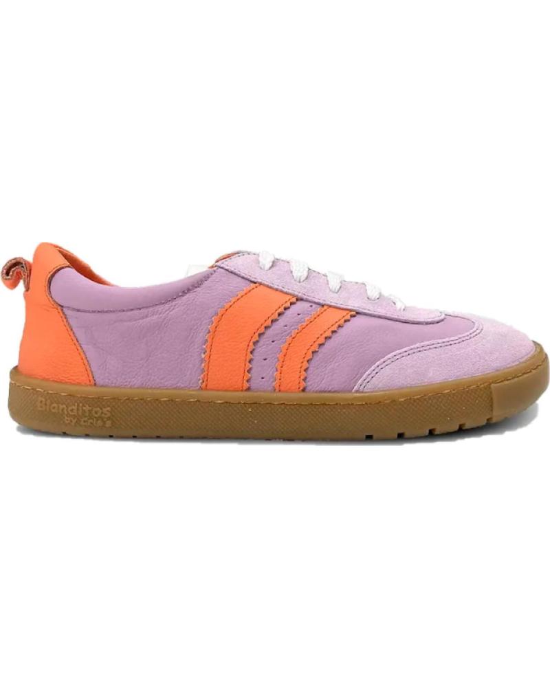 BLANDITOS ZAPATILLAS BLANDITOS BAREFOOT MUJER BY CRIO´S DELFIN MALVA MORADO