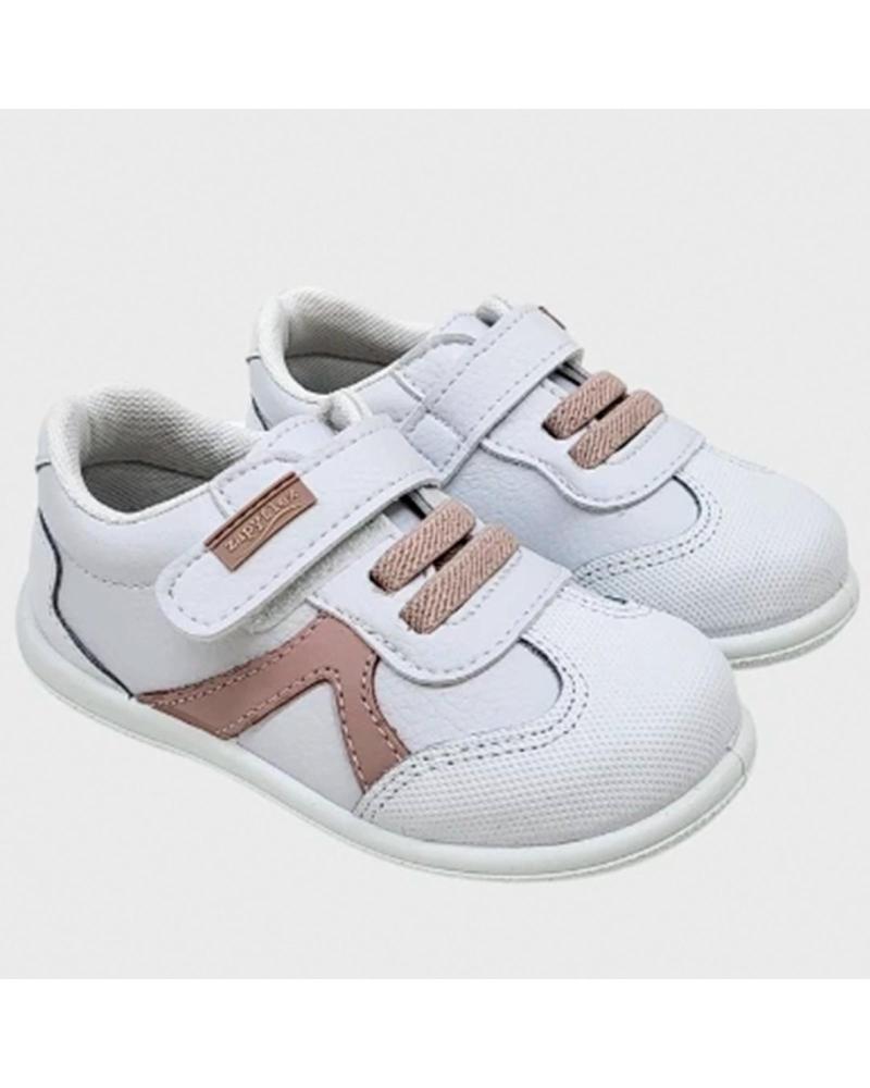 ZAPY ZAPATILLAS DEPORTIVAS RESPETUOSAS NINA BLANCO-ROSA BLANCO-ROSA