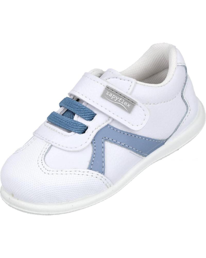 ZAPY ZAPATILLAS RESPETUOSAS ZAPY AL200368 PARA NIÑO BLANCO-AZUL