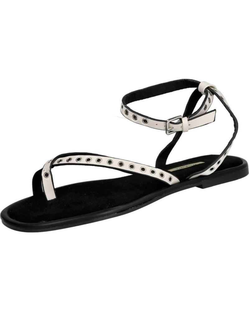 CORINA SANDALIAS PLANAS CORINA M6441 CON TACHUELAS PARA MUJER BEIGE