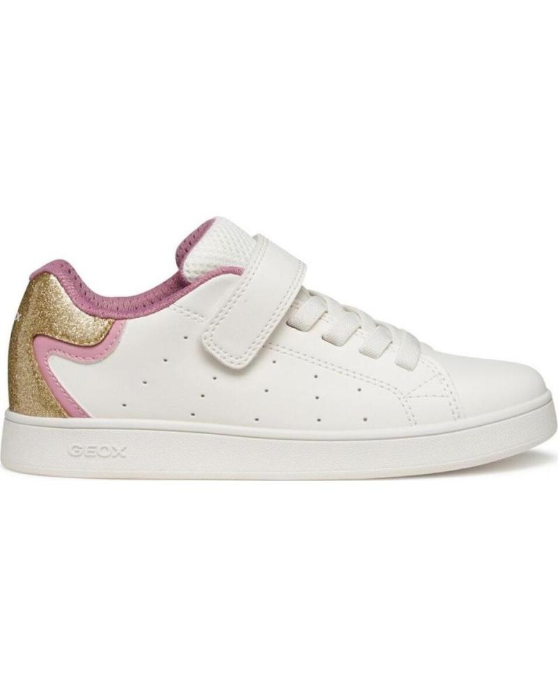 GEOX ZAPATILLAS DEPORTIVAS GEOX J36LRA PARA NIÑA CON VELCRO BLANCO