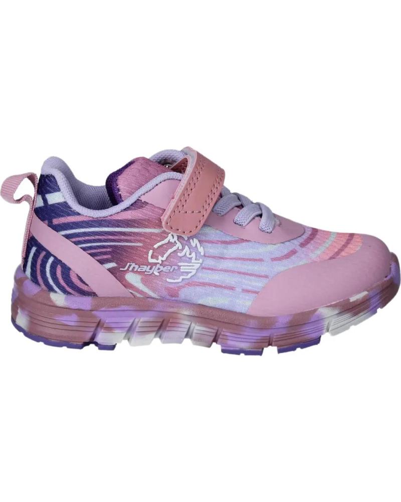 JHAYBER ZAPATILLAS DEPORTIVAS JHAYBER NIÑA ZJ450945-800 ROSA CON LUCES ROSA