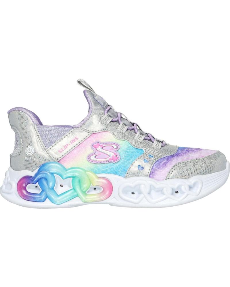 SKECHERS ZAPATILLAS DEPORTIVAS SKECHERS NINA 303755L MULTICOLOR CON LUCES MULTICOLOR