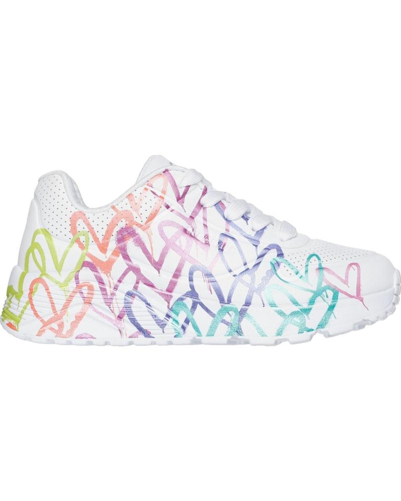 SKECHERS ZAPATILLAS DEPORTIVAS SKECHERS NINA 314098L PARA NIÑA BLANCO