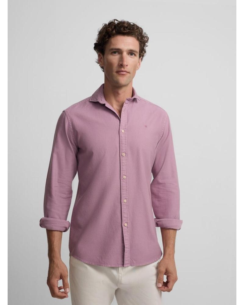 SILBON CAMISA DE HOMBRE SILBON MORADA DE MANGA LARGA MORADO