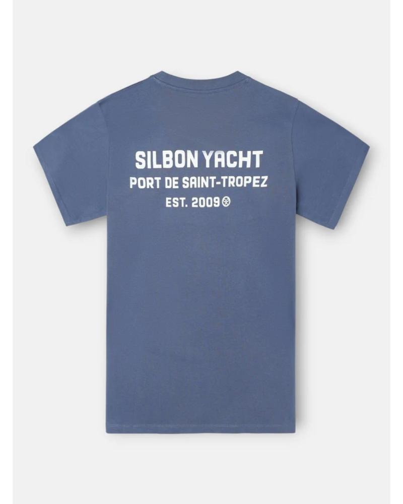 SILBON CAMISETA SILBON AZUL ESTAMPADO ´SAINT-TROPEZ´ AZUL
