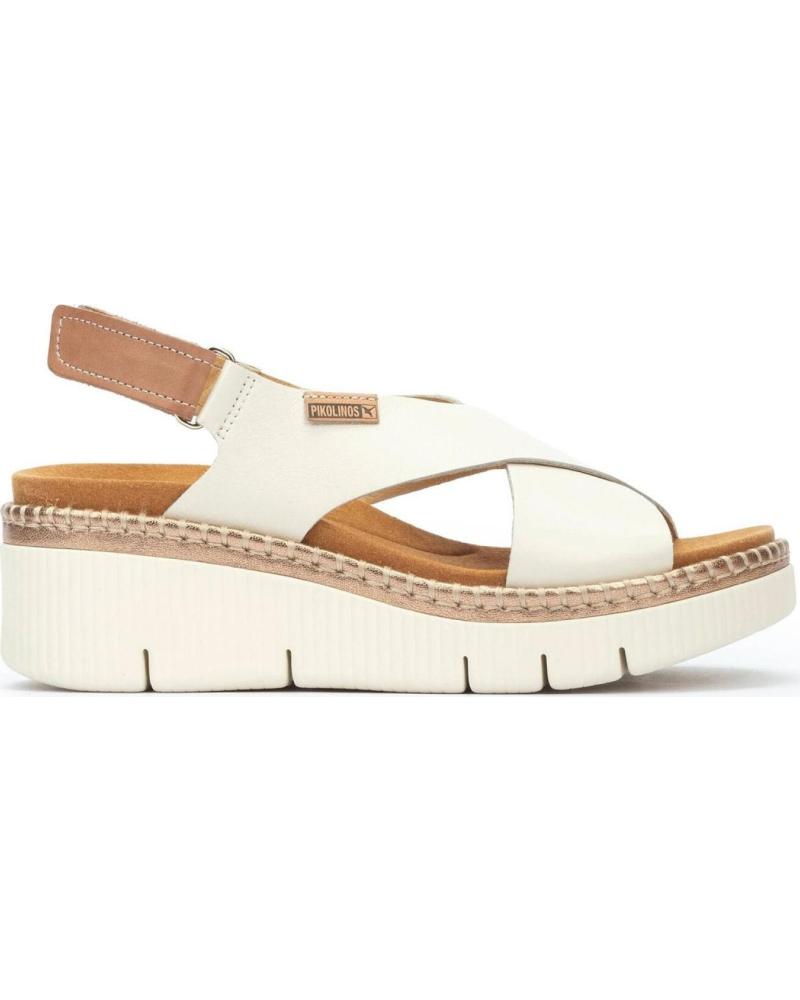 Sandalias de Mujer PIKOLINOS SANDALIAS CON CUÑA W0K-0606 BEIGE
