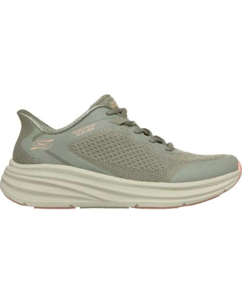 SKECHERS ZAPATILLAS SKECHERS SLIP-INS - 117756 VERDE