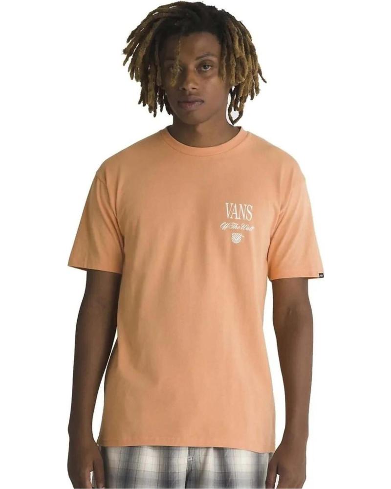 VANS OFF THE WALL CAMISETA DE MANGA CORTA VANS OFF THE WALL PARA HOMBRE NARANJA