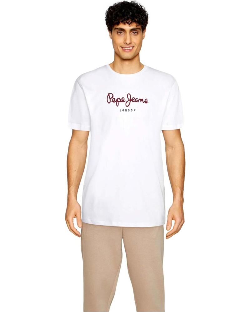 PEPE JEANS CAMISETA PEPE JEANS DE MANGA CORTA PARA HOMBRE Y MUJER BLANCO