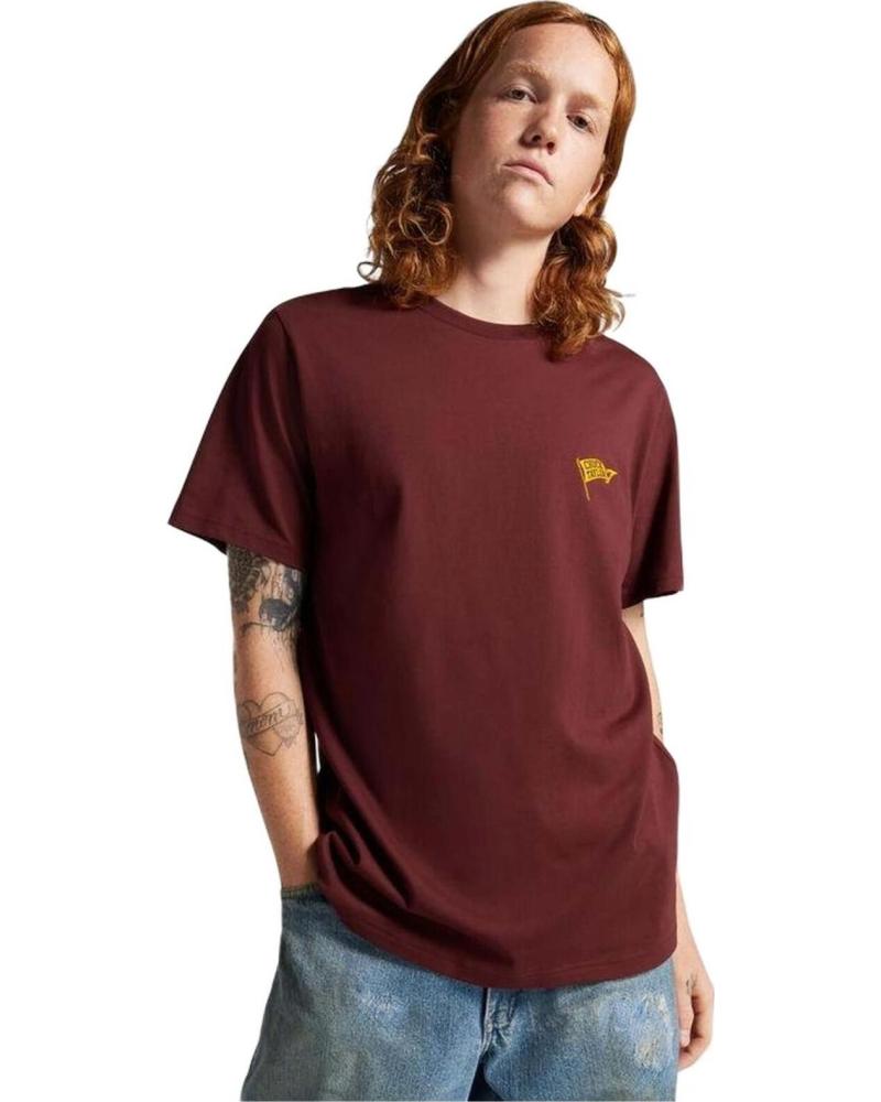 CONVERSE CAMISETA CONVERSE CHUCK TAYLOR DE MANGA CORTA PARA HOMBRE MORADO