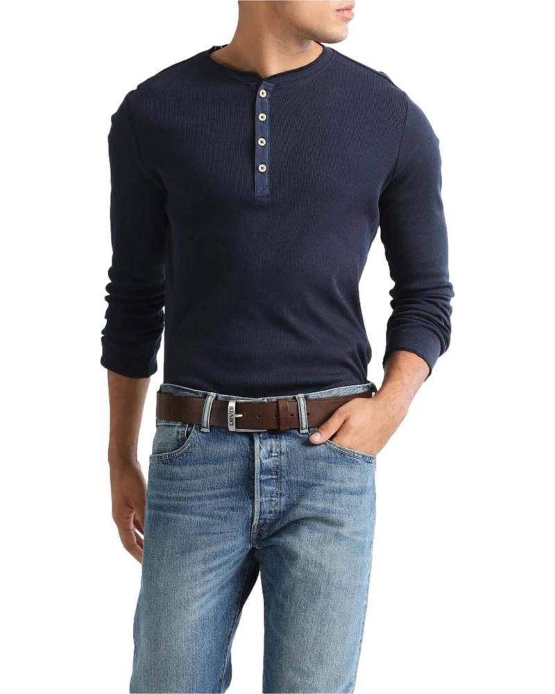 LEVIS CINTURÓN LEVI´S DE PIEL MARRÓN PARA HOMBRE MARRON
