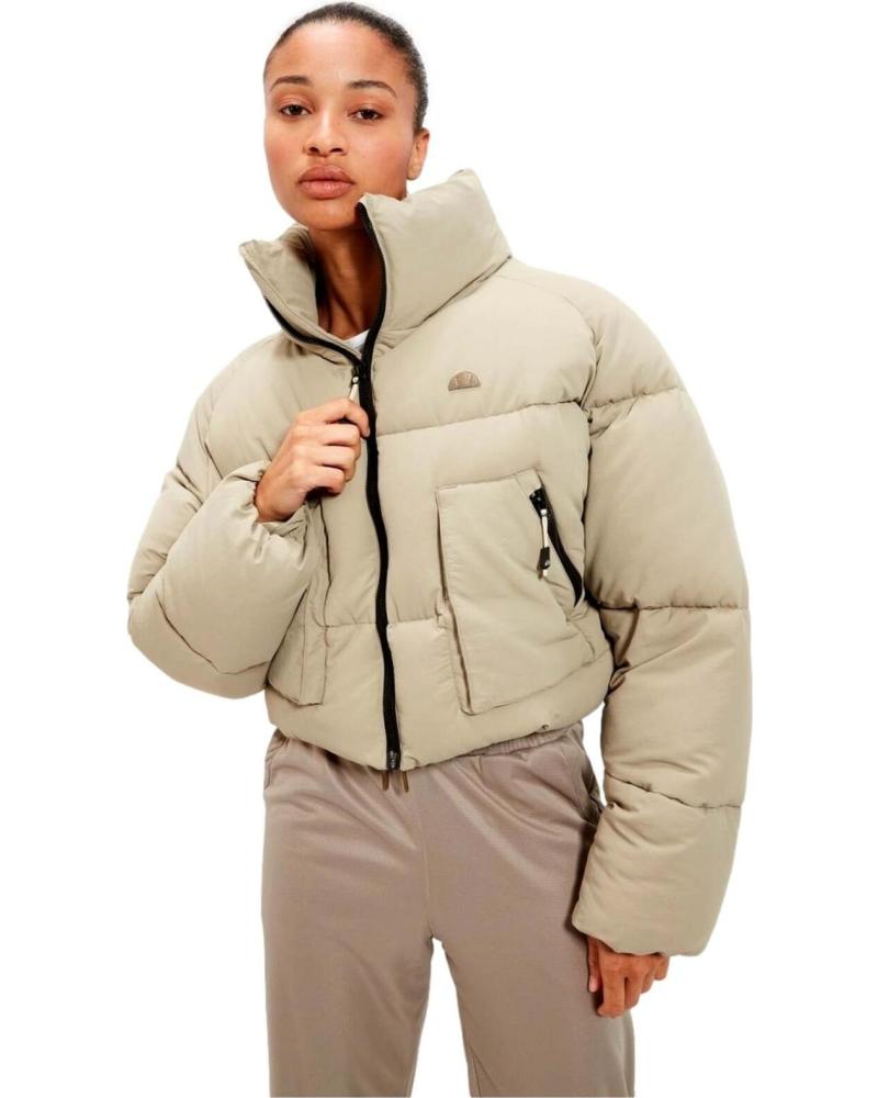 ELLESSE CHAQUETA ACOLCHADA CORTA ELLESSE PARA MUJER VERDE