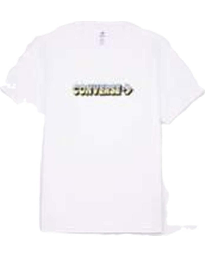 CONVERSE CAMISETA CONVERSE MANGA CORTA UNISEX BLANCO