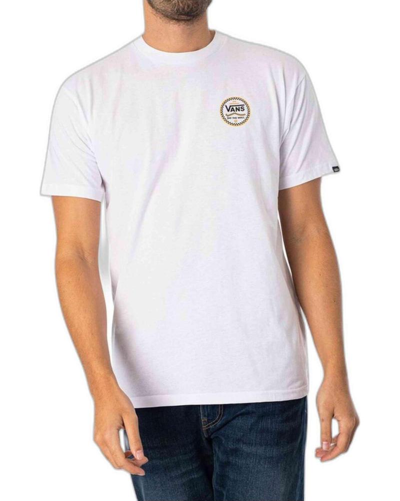 VANS OFF THE WALL CAMISETA VANS OFF THE WALL MANGA CORTA PARA HOMBRE BLANCA BLANCO