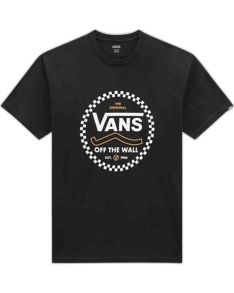VANS OFF THE WALL CAMISETA VANS OFF THE WALL DE MANGA CORTA PARA HOMBRE NEGRO