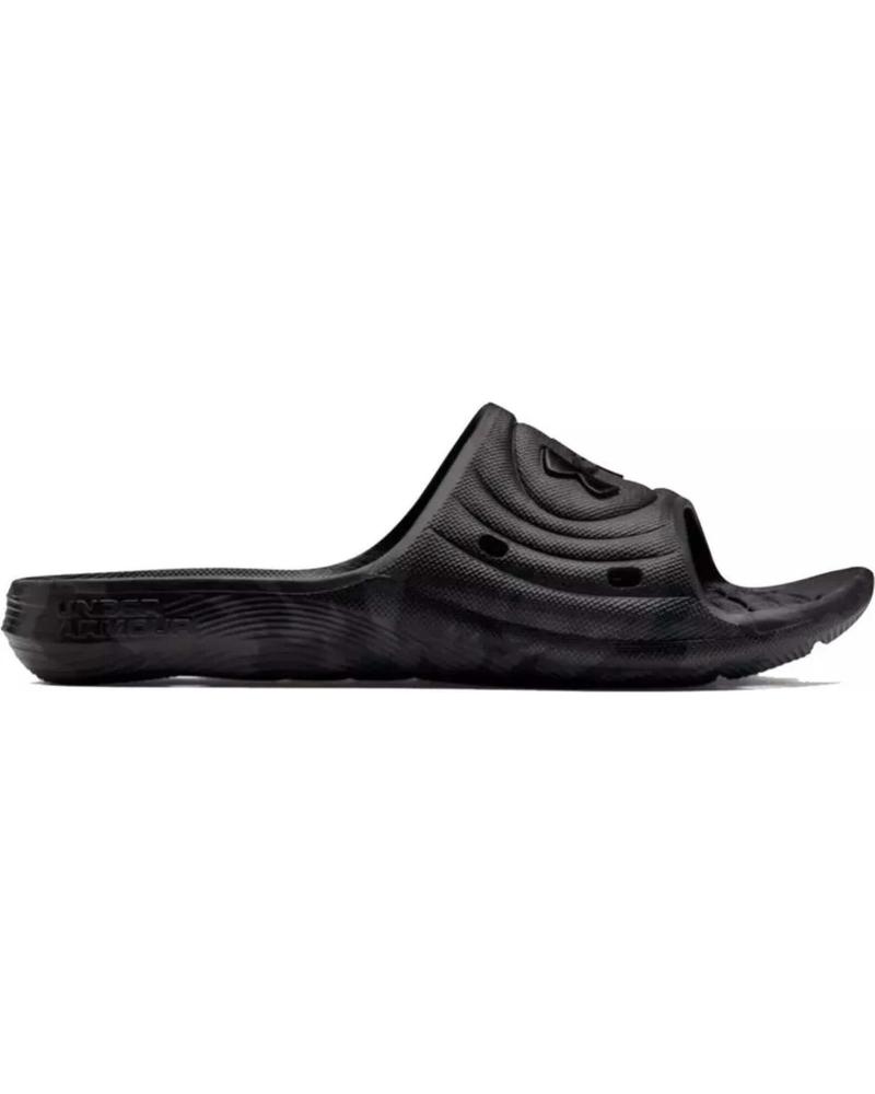 UNDER ARMOUR CHANCLAS UNDER ARMOUR PARA HOMBRE NEGRAS NEGRO