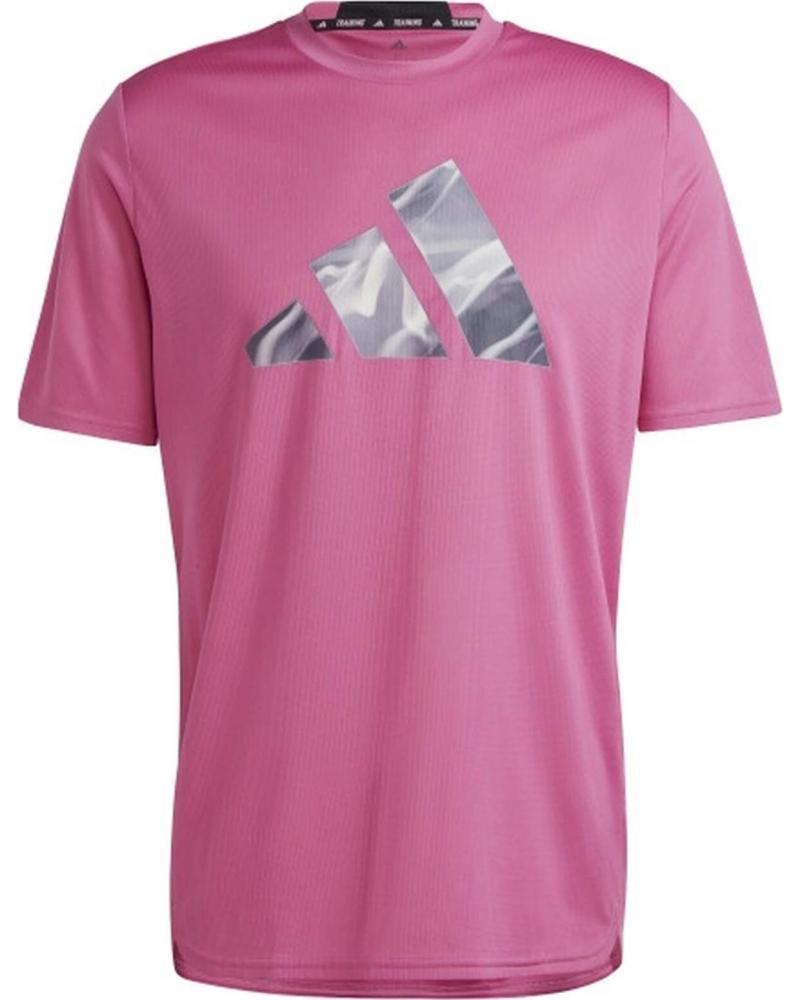 ADIDAS CAMISETA ADIDAS D4M HIIT PARA HOMBRE ROSA