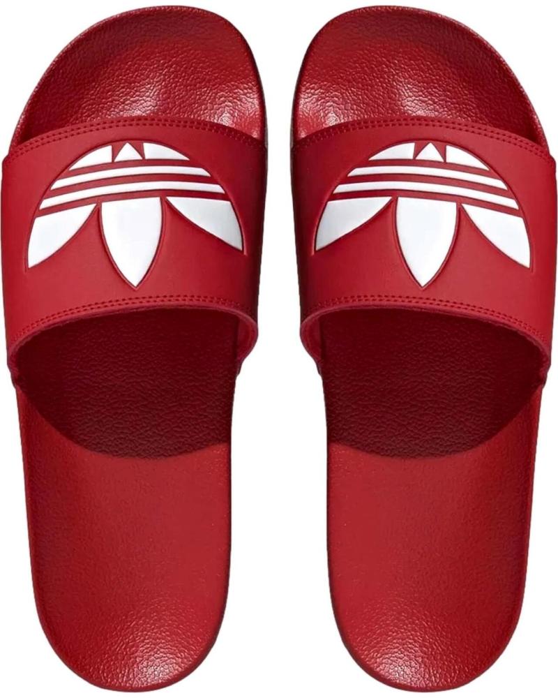 ADIDAS CHANCLAS ADIDAS ADILETTE COMFORT PARA HOMBRE ROJO