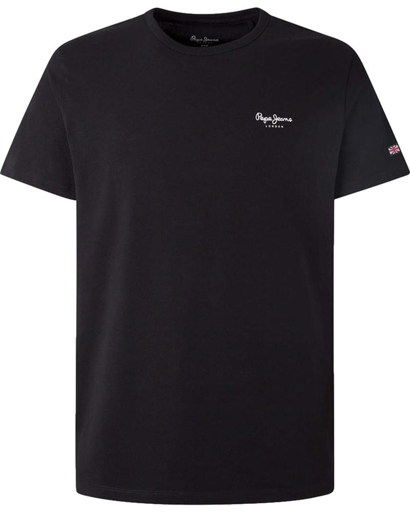 PEPE JEANS CAMISETA PEPE JEANS DE MANGA CORTA PARA HOMBRE NEGRO