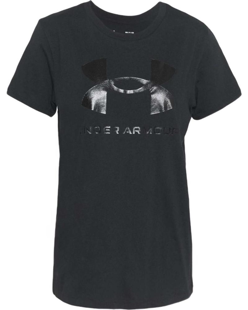 UNDER ARMOUR CAMISETA DE MANGA CORTA UNDER ARMOUR PARA MUJER NEGRO