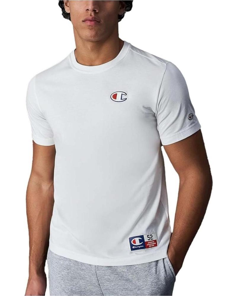 CHAMPION CAMISETA CHAMPION DE MANGA CORTA PARA HOMBRE BLANCO