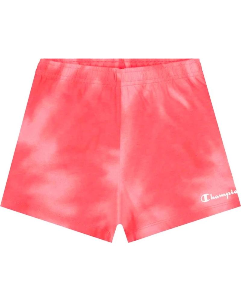 CHAMPION PANTALÓN CORTO CHAMPION TIE-DYE PARA NIÑAS ROSA