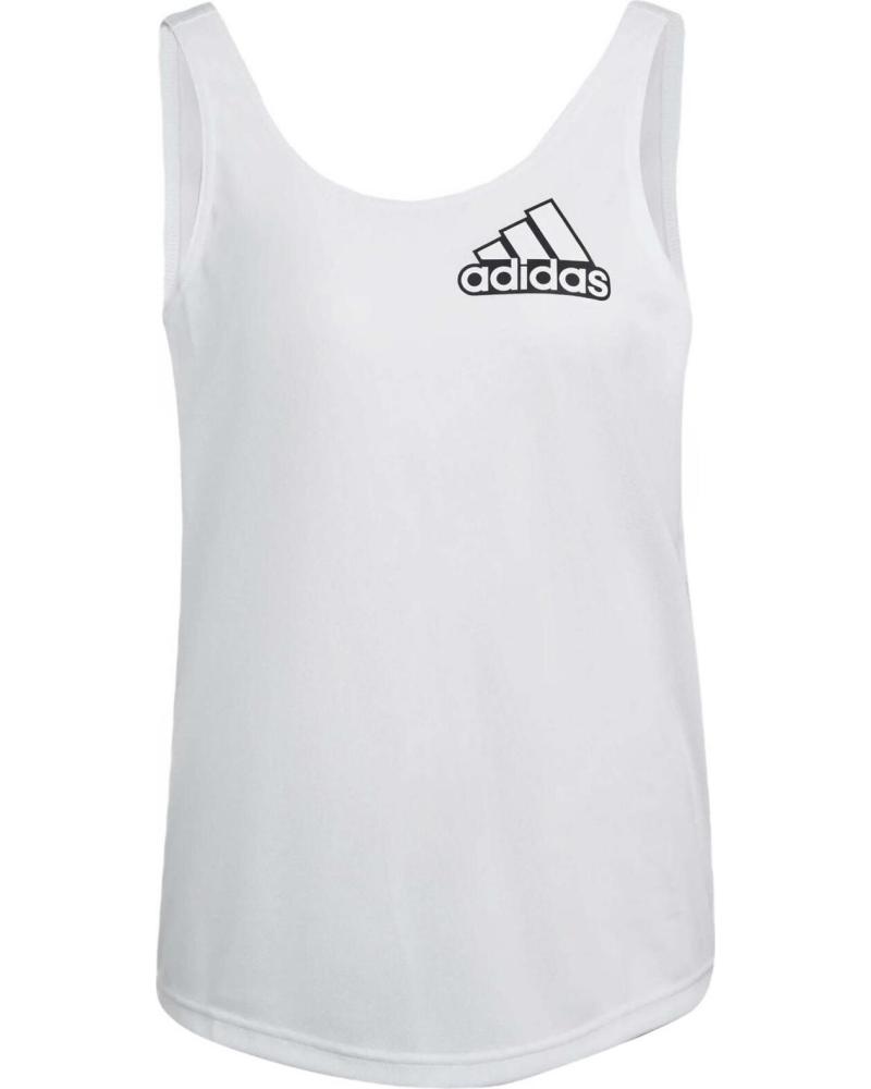 ADIDAS CAMISETA SIN MANGAS ADIDAS PARA MUJER BLANCO