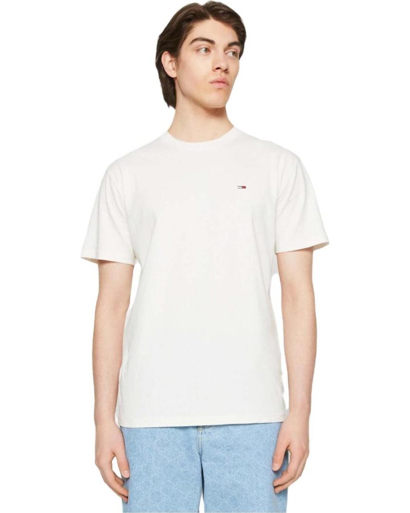 TOMMY JEANS CAMISETA DE MANGA CORTA TOMMY JEANS PARA HOMBRE BLANCO
