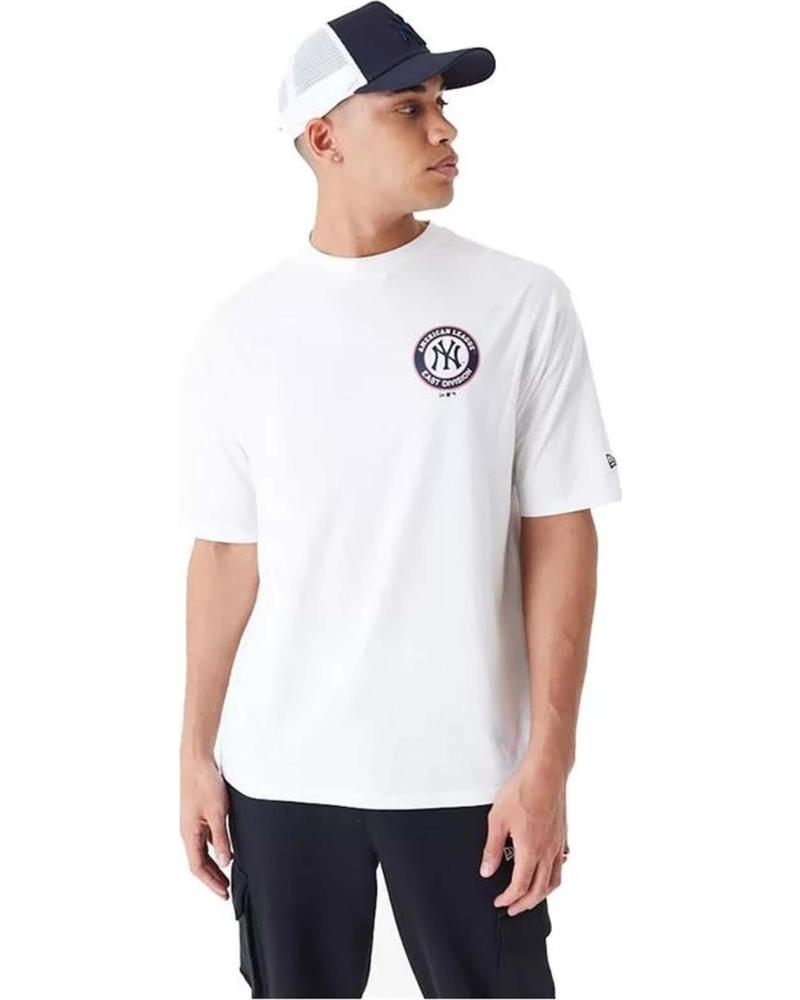 NEW ERA CAMISETA NEW ERA NEW YORK YANKEES MANGA CORTA HOMBRE BLANCA BLANCO