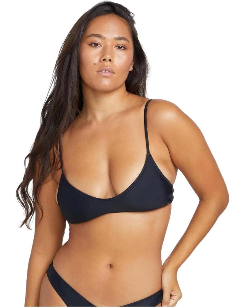 VOLCOM TOP DE BIKINI VOLCOM PARA MUJER NEGRO NEGRO