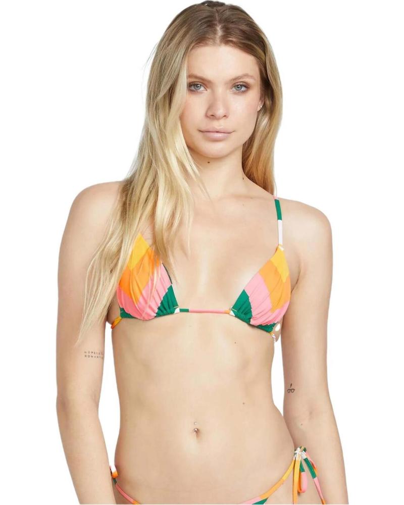 VOLCOM TOP DE BIKINI VOLCOM MULTICOLOR PARA MUJER MULTICOLOR