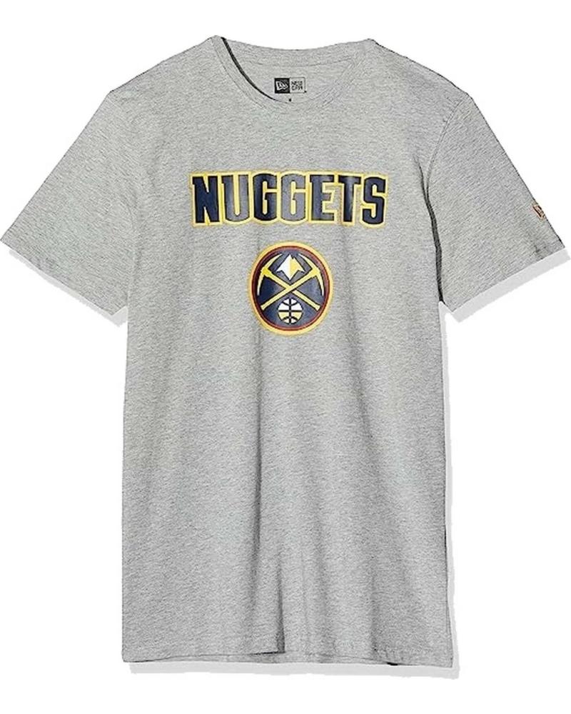 NEW ERA CAMISETA DE MANGA CORTA NEW ERA DENVER NUGGETS GRIS PARA HOMBRE GRIS