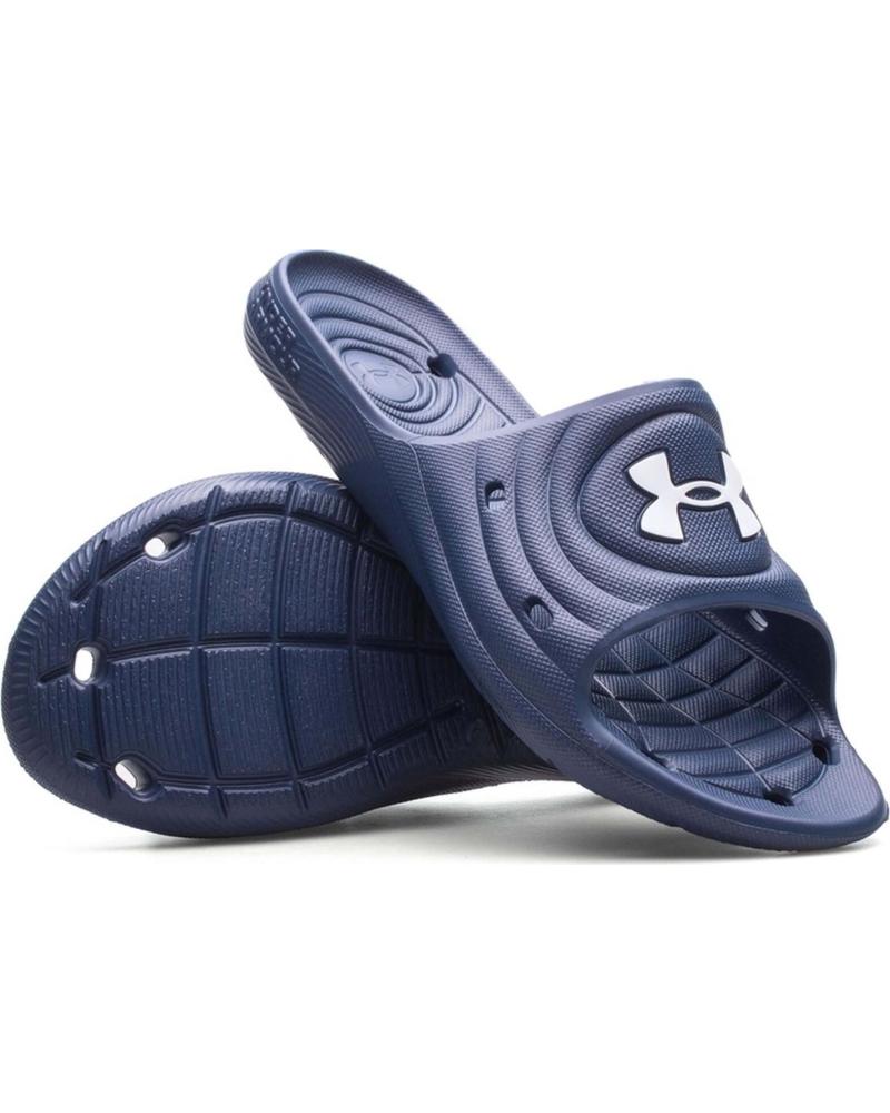 UNDER ARMOUR CHANCLAS UNDER ARMOUR PARA HOMBRE AZUL AZUL