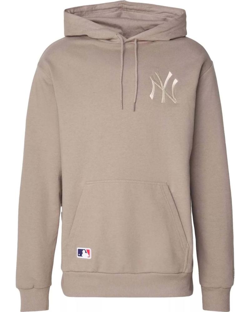 NEW ERA SUDADERA CON CAPUCHA NEW ERA PARA HOMBRE COLOR BEIGE BEIGE